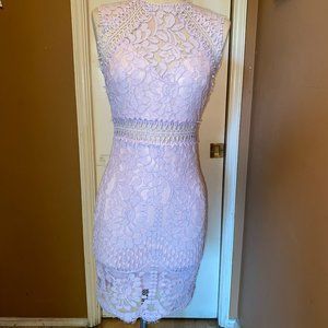 Lavender Brisa lace dress